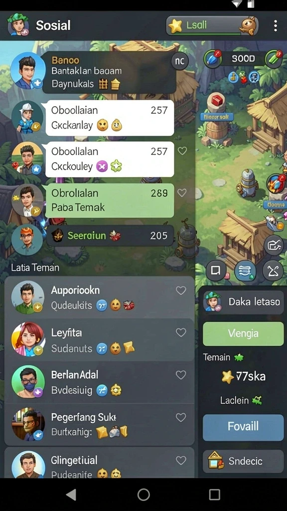 Berbagai mode permainan yang seru.