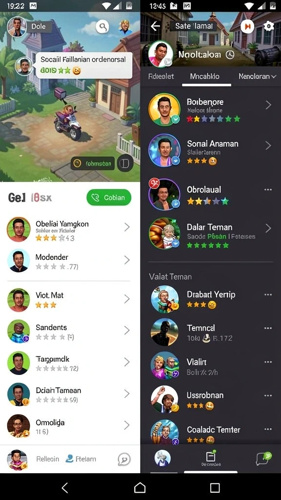 Grafis yang memukau, menghadirkan dunia game yang hidup.