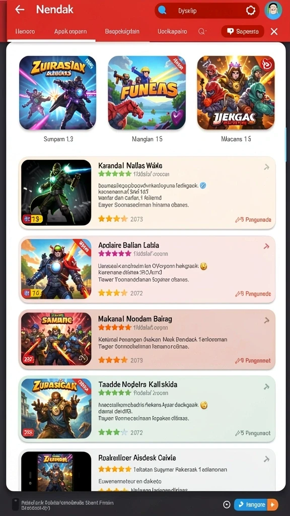 Tantangan level baru yang menarik dan mendebarkan.