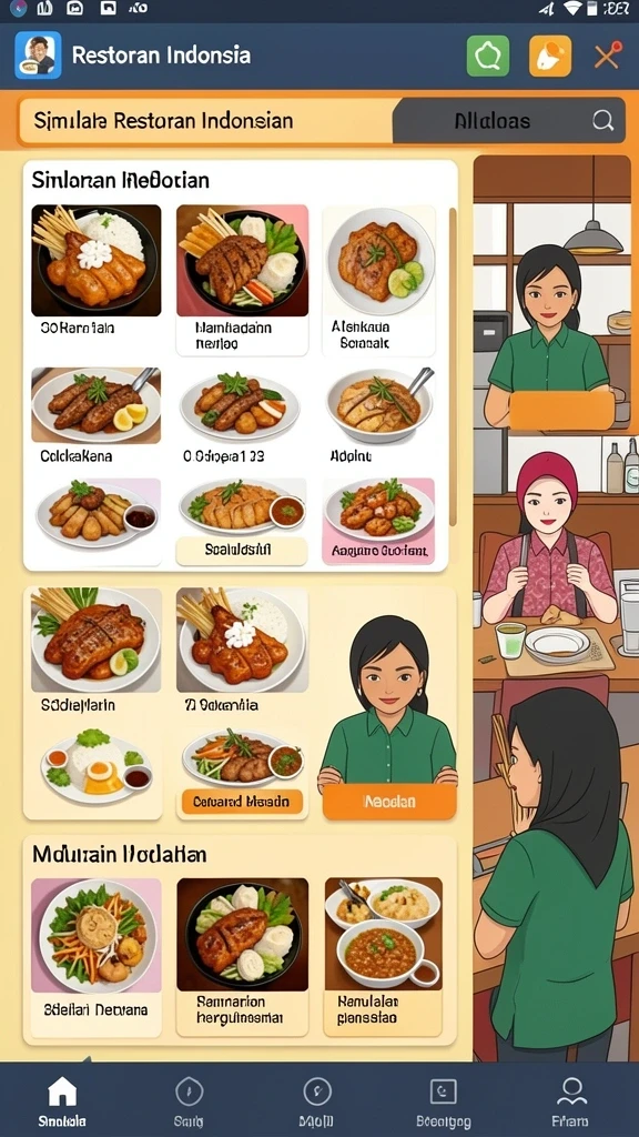 Fitur multipemain untuk bermain bersama teman.