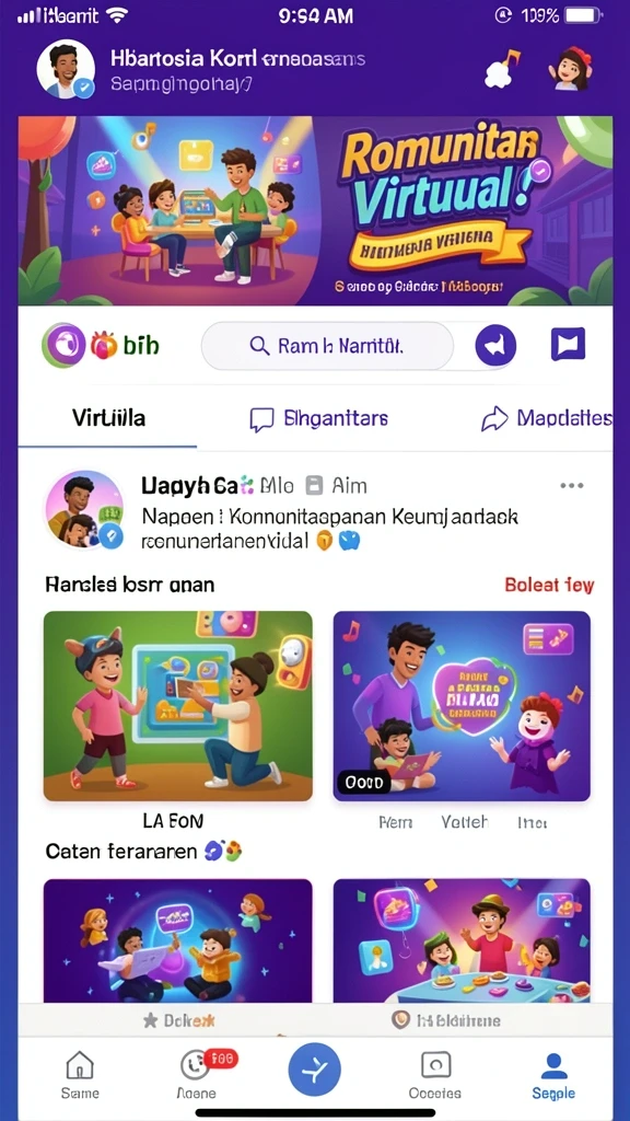 Komunitas pemain yang aktif dan mendukung satu sama lain.