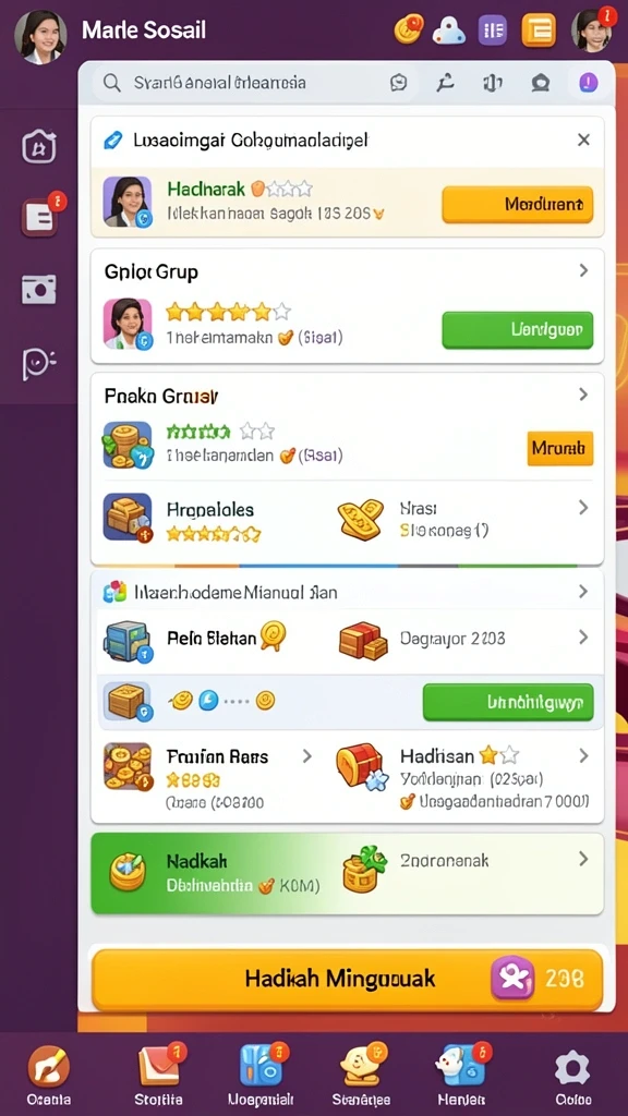 Tampilan game slot yang menarik dan penuh warna.