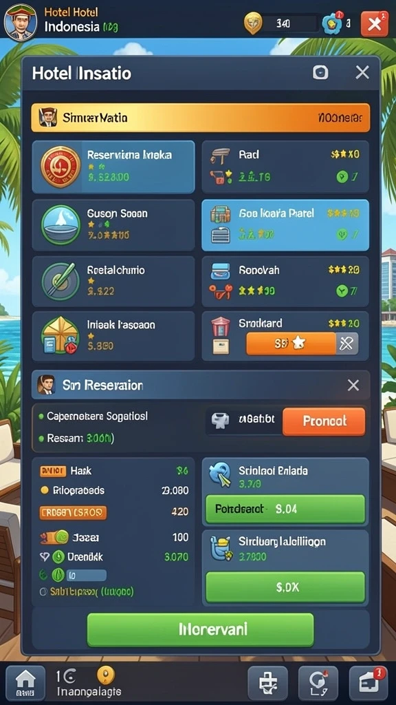 Screenshot menunjukkan desain batik yang kaya warna.