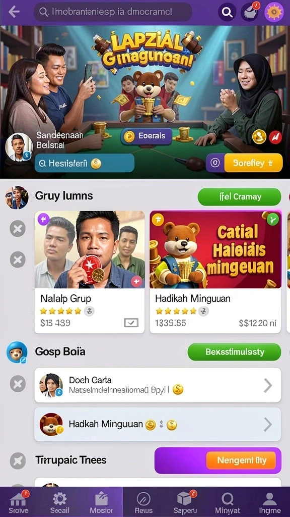 Komunitas yang aktif dan mendukung.