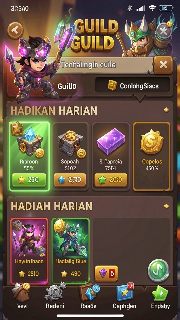 Screenshot kedua menampilkan antarmuka pengguna yang intuitif.