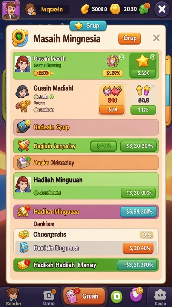 Bergabunglah dalam kompetisi seru dengan pemain lain.
