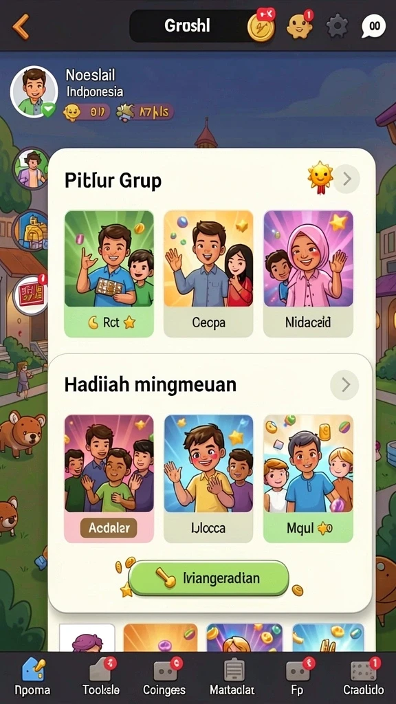 Mode permainan yang seru dan bervariasi.