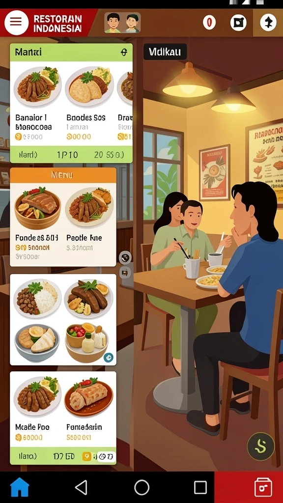 Tangkapan layar menunjukkan karakter utama di lingkungan yang menakjubkan.
