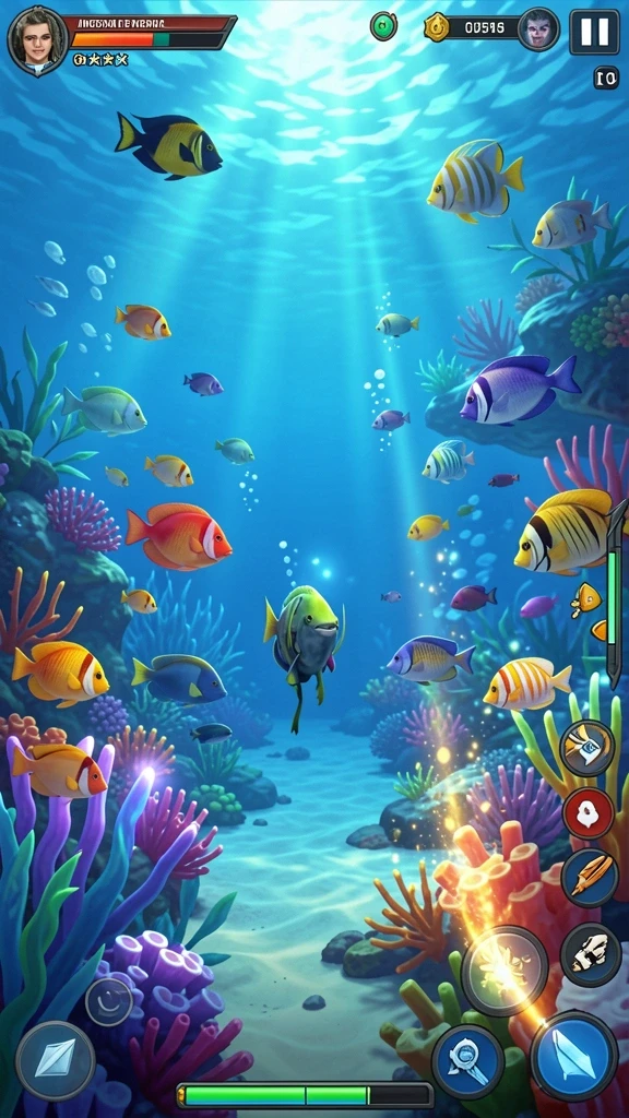Screenshot menunjukkan proses penyesuaian karakter dalam game.