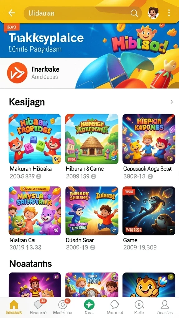 Beragam permainan yang tersedia untuk semua jenis pemain.