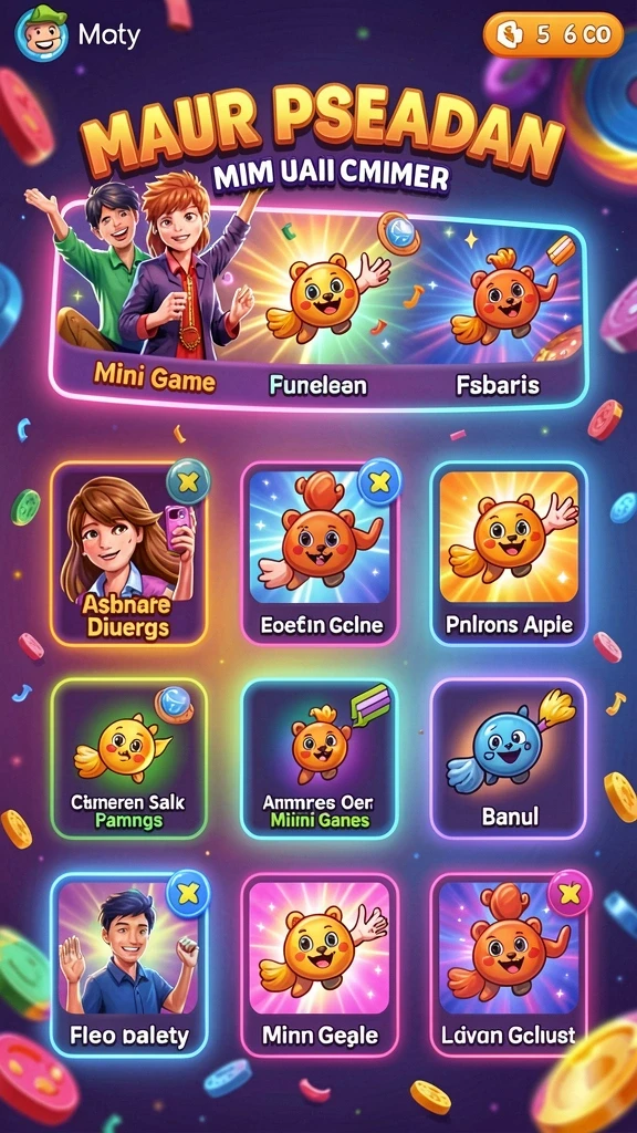 Tantangan seru di level baru yang menunggu untuk dijelajahi.