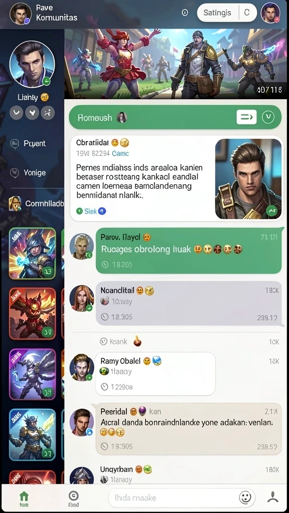 Screenshot menampilkan mode multiplayer yang seru dan interaktif.