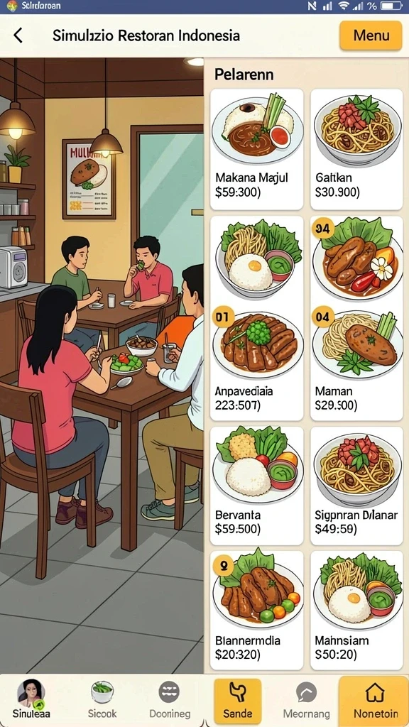 Ulasan gameplay yang menunjukkan berbagai mode permainan.