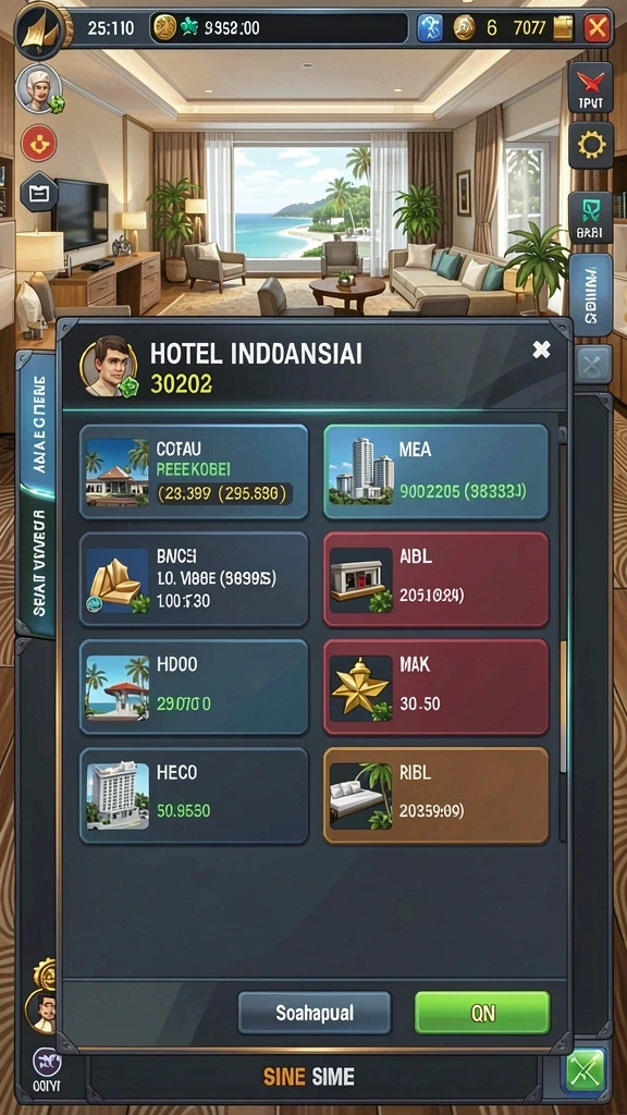 Antarmuka pengguna yang intuitif dan menarik.