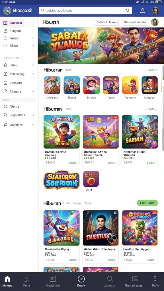 Berbagai pilihan karakter unik untuk dimainkan.
