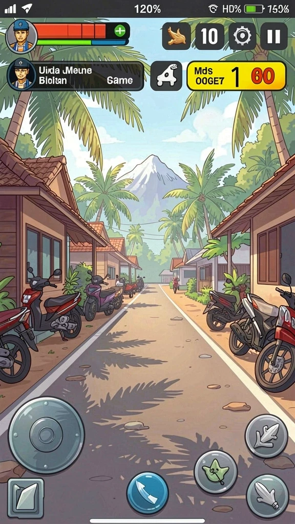 Gameplay seru dengan berbagai tantangan menarik.
