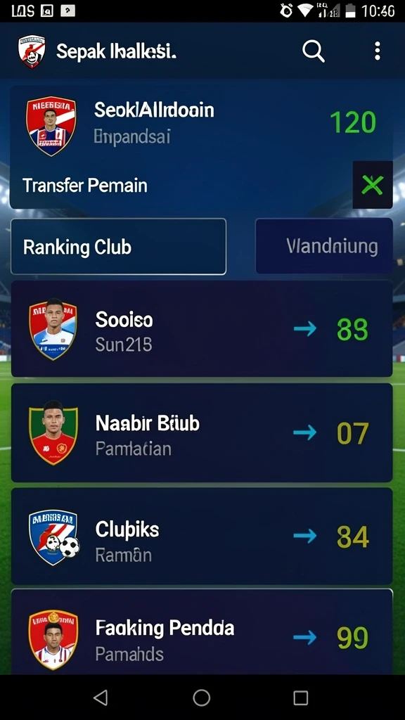 Screenshot memperlihatkan berbagai tema slot yang tersedia.