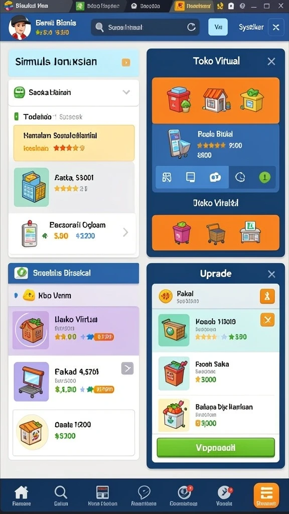 Berbagai mode permainan yang menarik untuk dieksplorasi.
