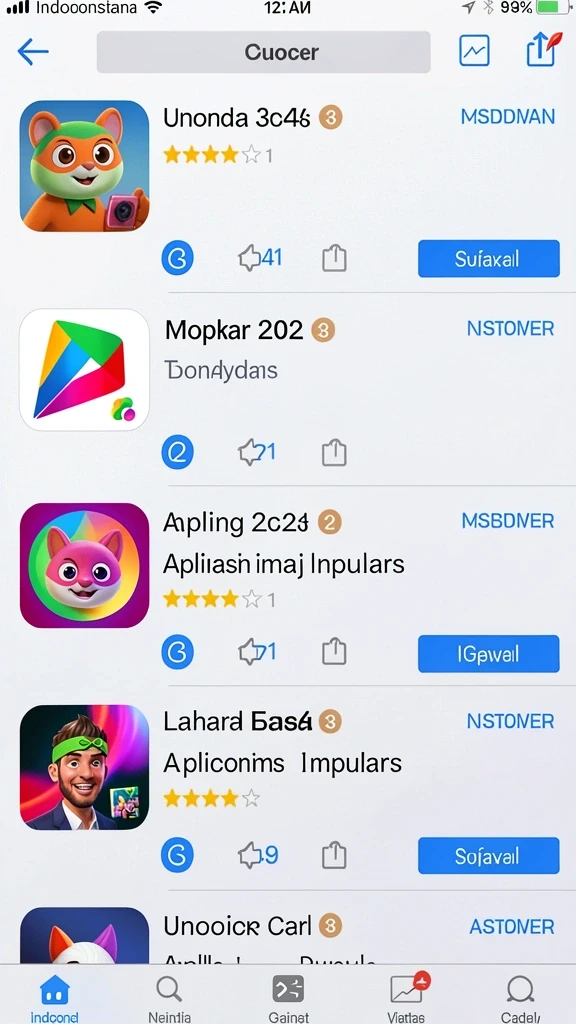 Tampilan antarmuka yang menarik dan user-friendly.