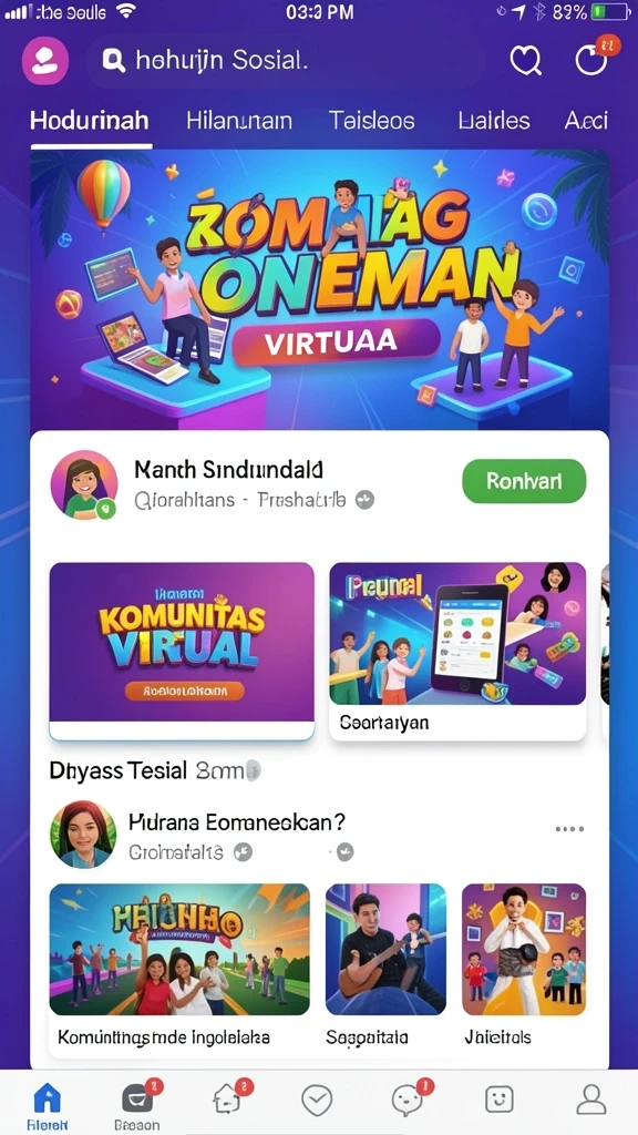 Mode permainan kompetitif dengan tantangan menarik.