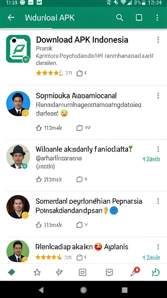 Tampilan antarmuka pengguna yang intuitif.