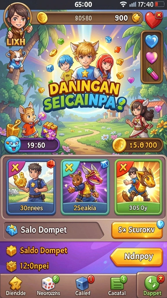 Karakter yang unik dan desain yang kreatif.