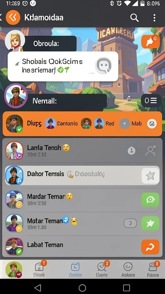 Antarmuka pengguna yang intuitif dan menarik.