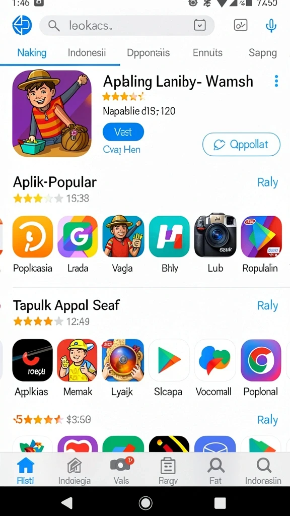 Fitur tantangan harian yang mengasyikkan.