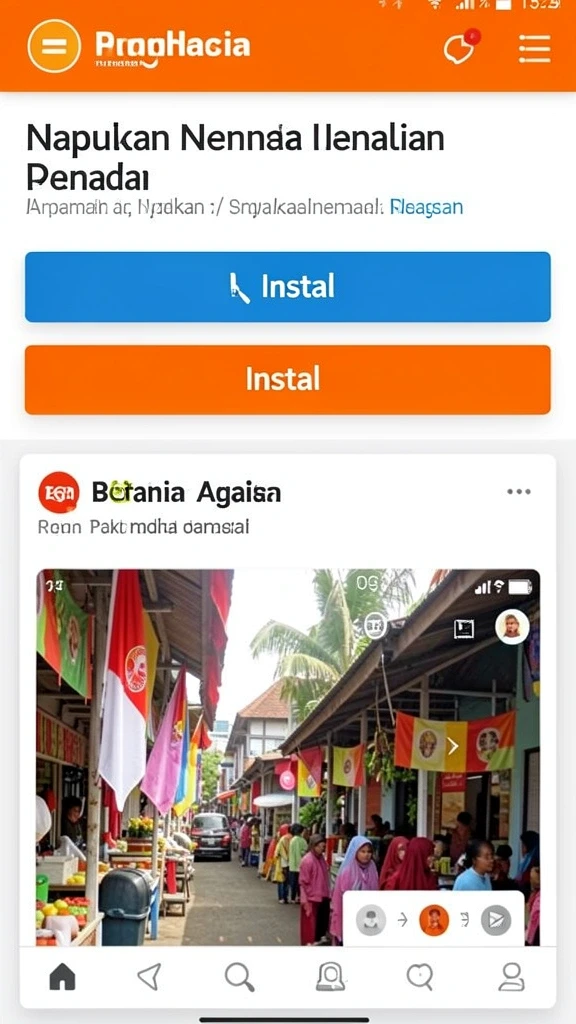 Tampilan antarmuka yang menarik dan mudah digunakan.