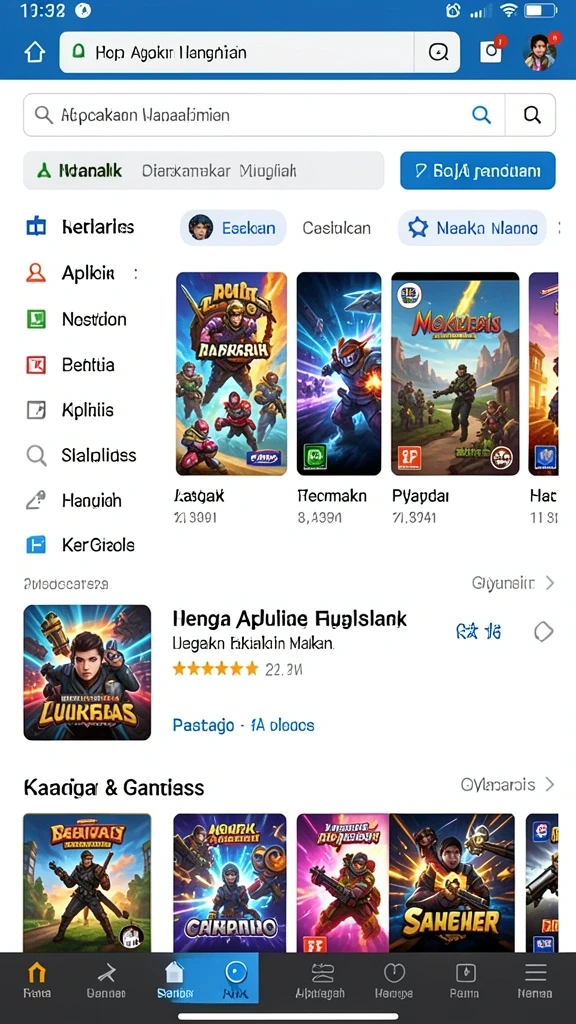 Fitur interaksi dengan pemain lain secara real-time.