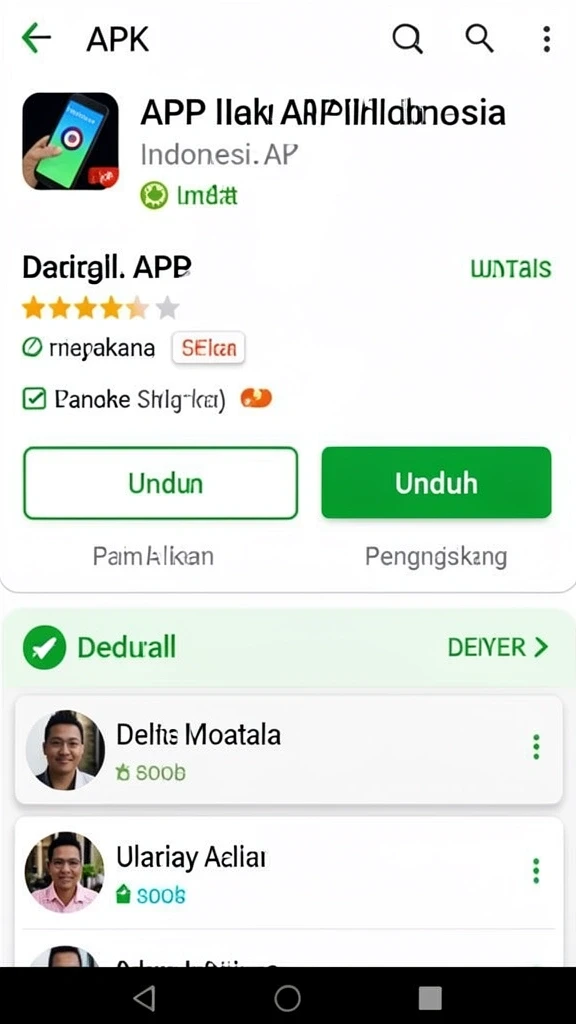 Tampilan antarmuka permainan yang menarik dan mudah dinavigasi.