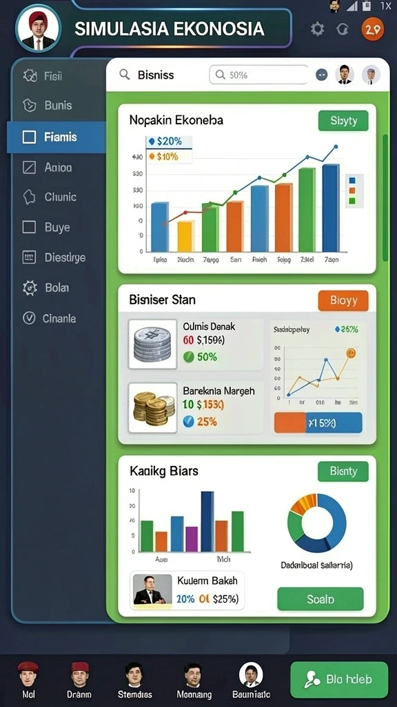 Tangkapan layar dari karakter utama dalam ZARA4D.